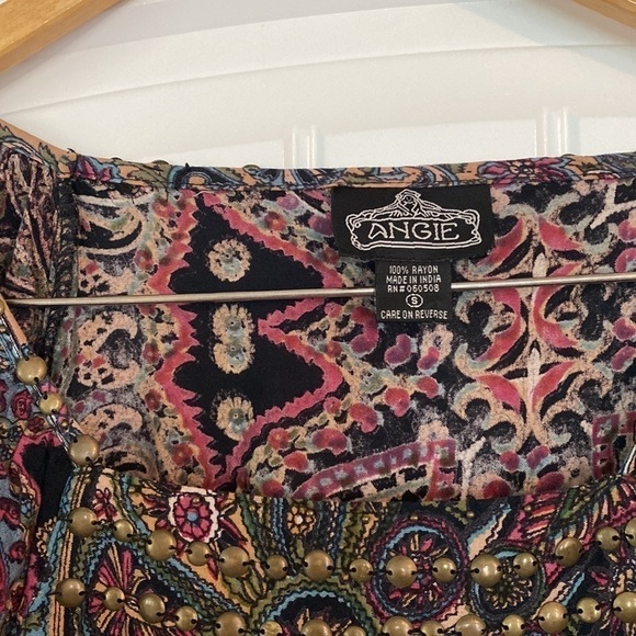 Angie boho embellished dress small - Picture 5 of 10